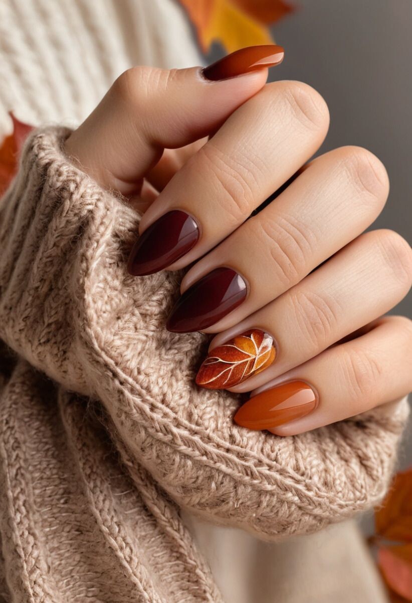idee ongle automne 2024